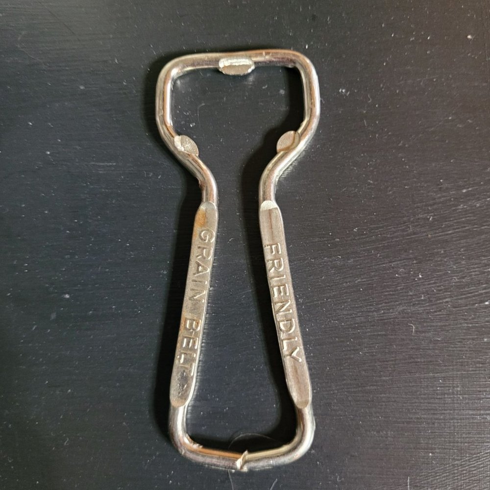 Friendly Grain Belt Bottle Opener Vintage Minnesota Beer Brewery Advertising Ope